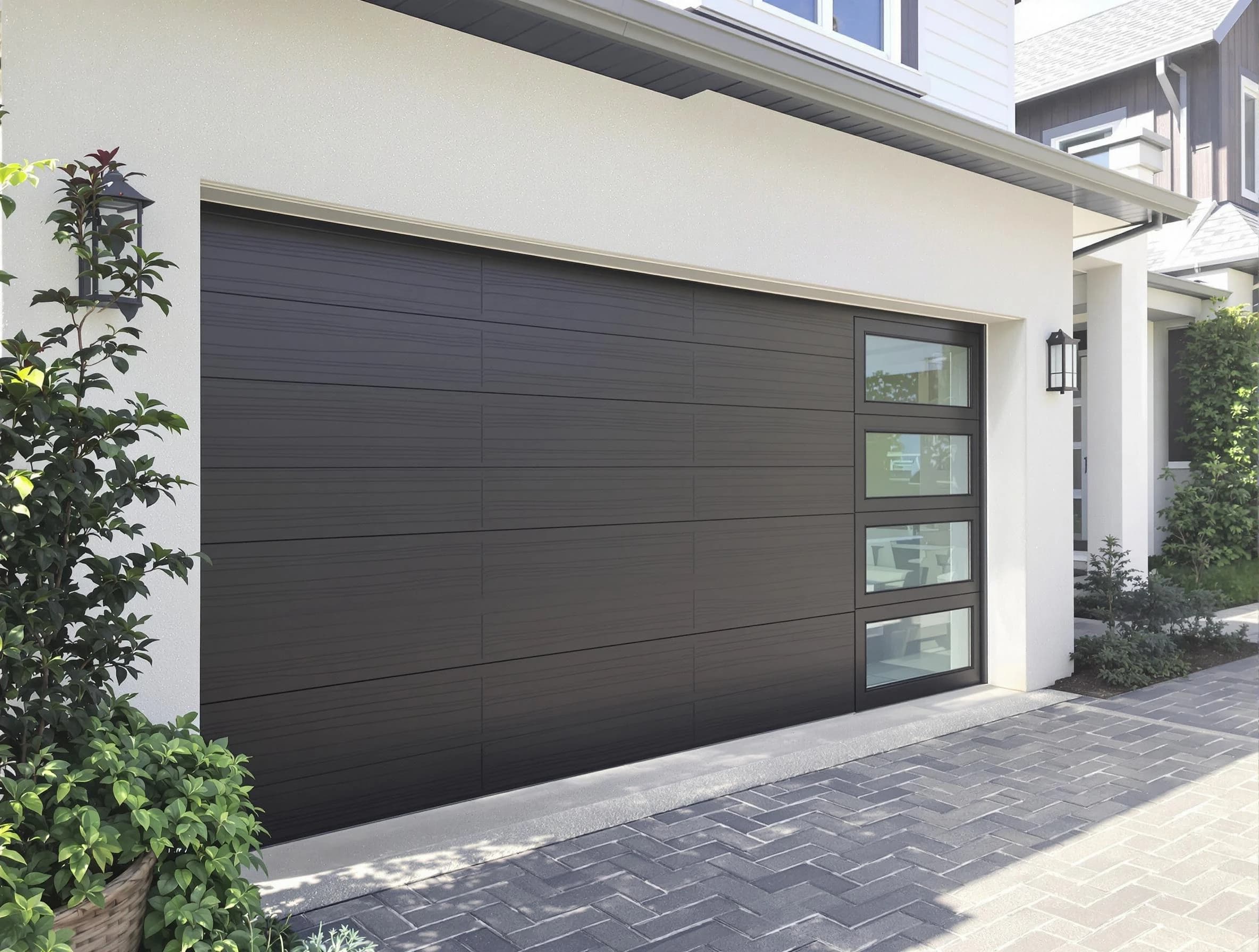Custom garage door installation by Upper Arlington Garage Door Repair in Upper Arlington