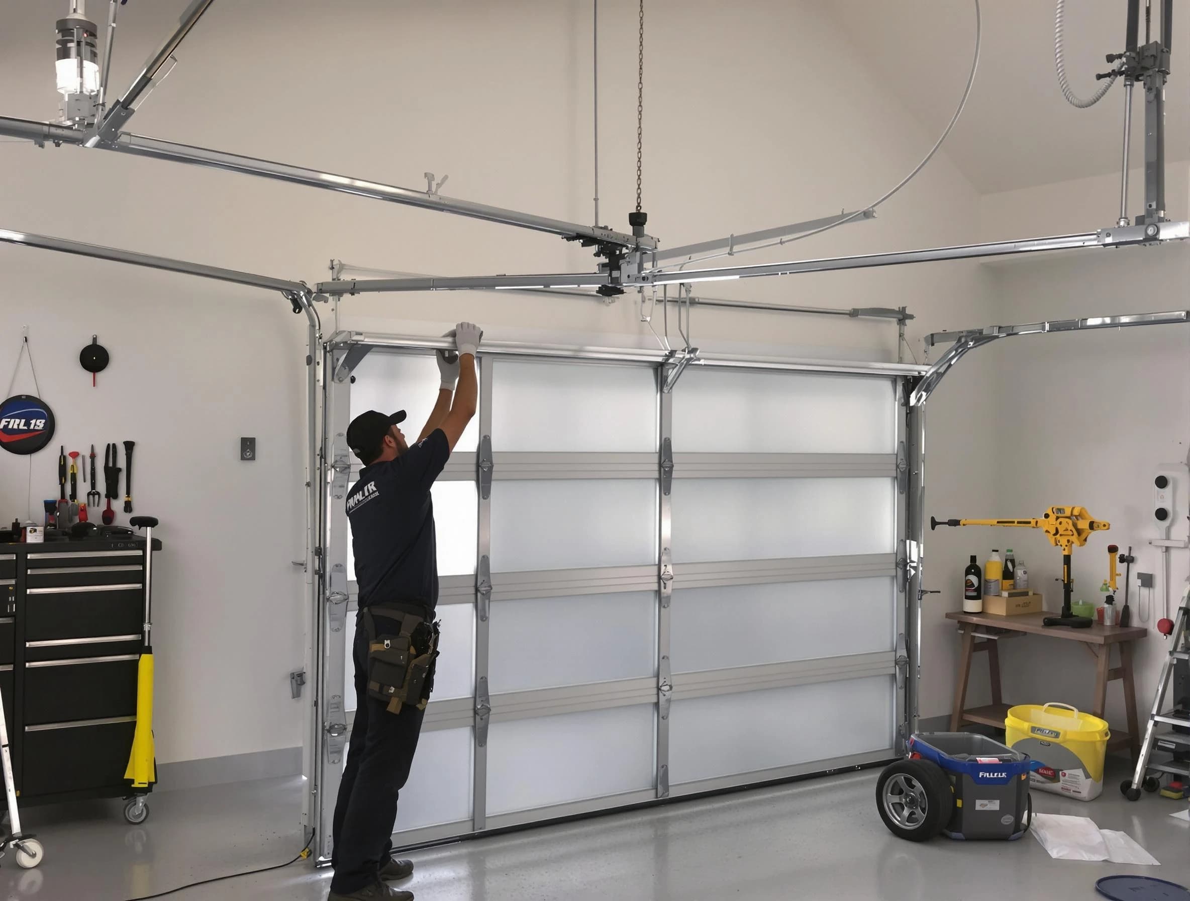 Upper Arlington Garage Door Repair certified team performing precision garage door installation in Upper Arlington