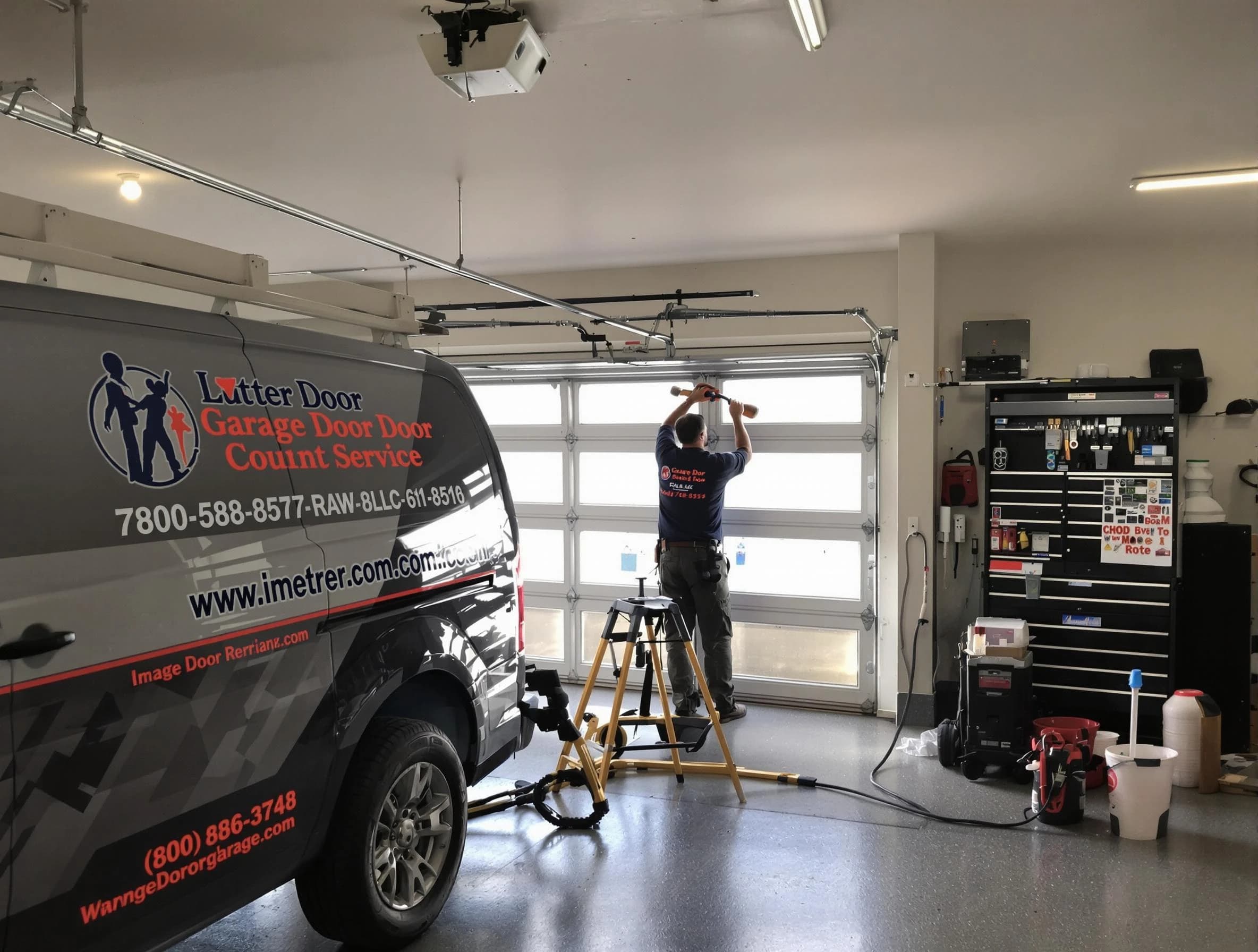 Upper Arlington Garage Door Repair rapid response team performing same-day repair in Upper Arlington