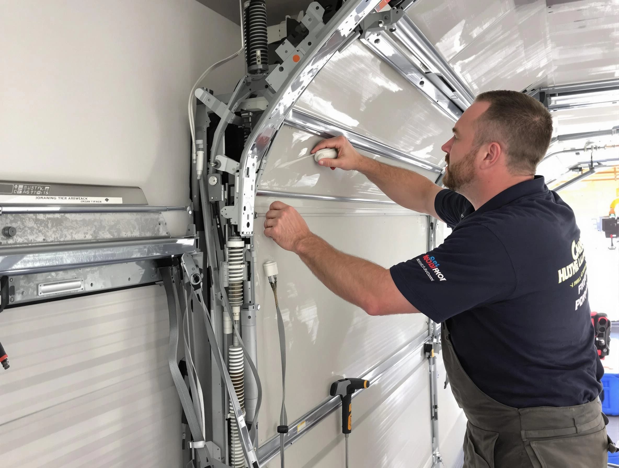 Noisy Garage Door Fix in Upper Arlington