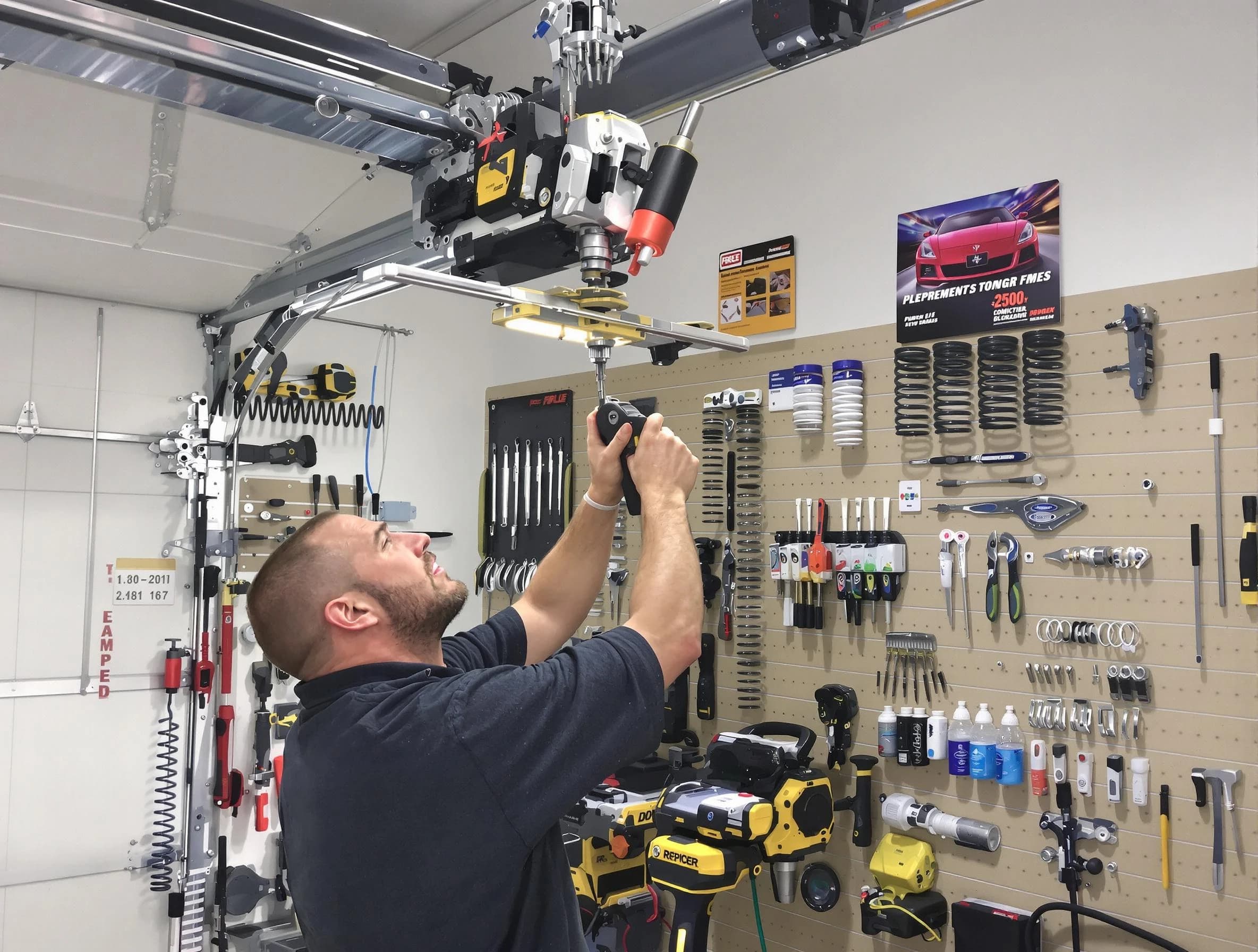 Garage Door Spring Repair in Upper Arlington