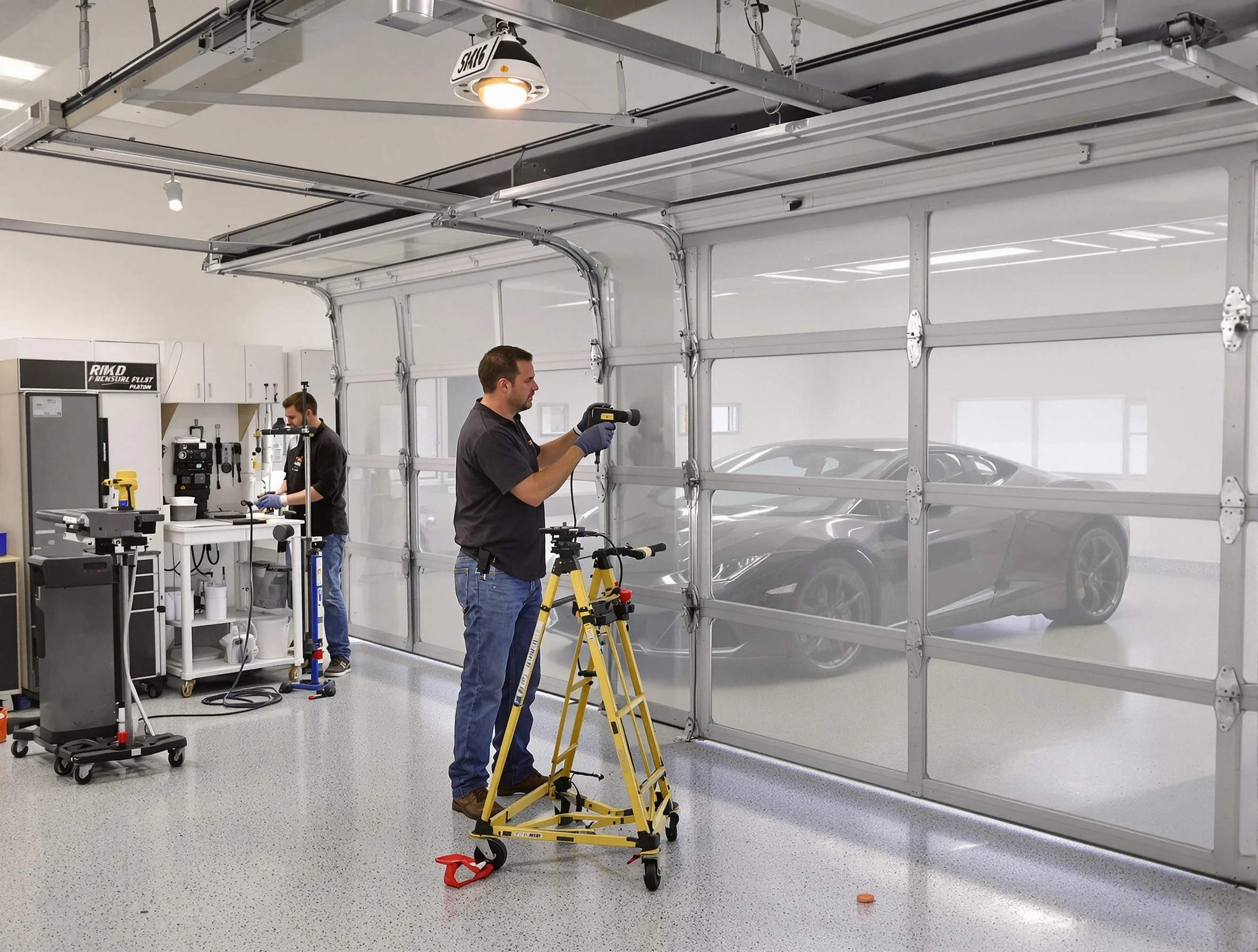 Garage Door Dents Repair in Upper Arlington