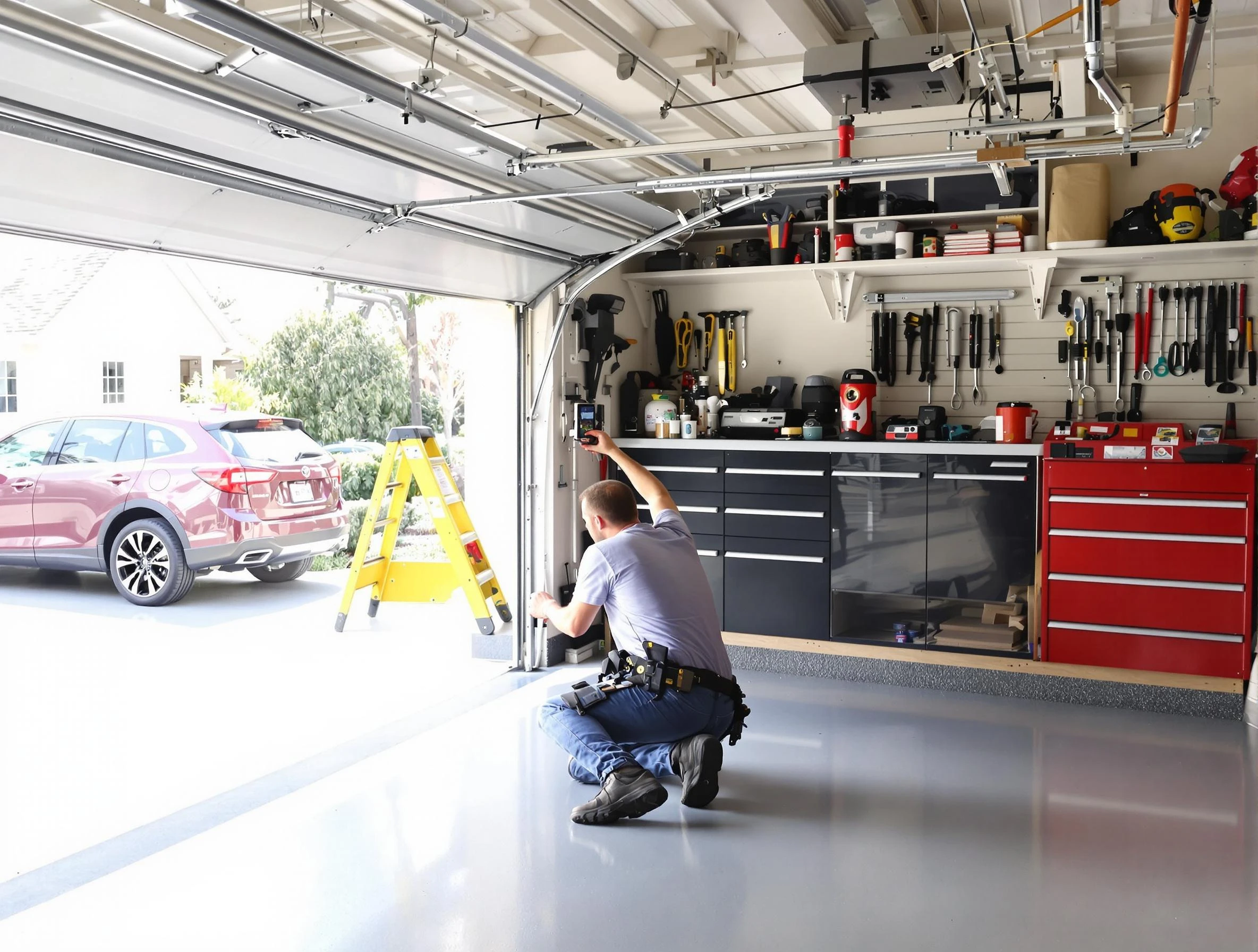 Local garage door repair service by Upper Arlington Garage Door Repair in Upper Arlington