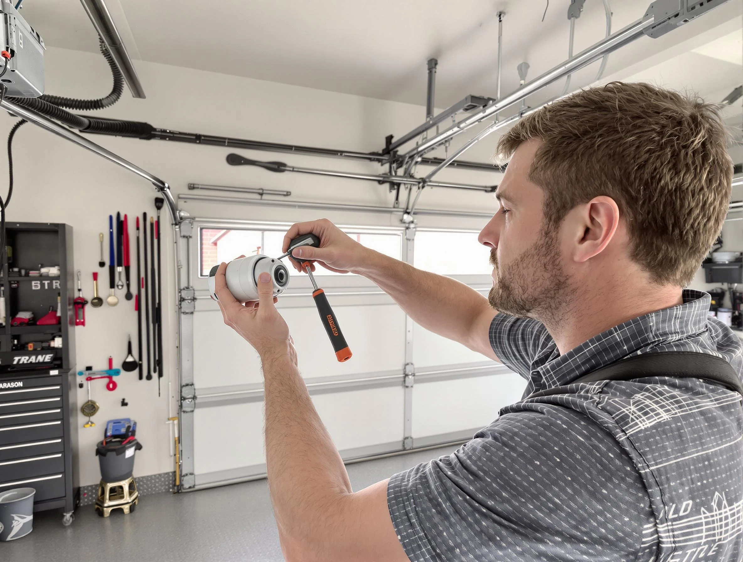 Garage door opener repair service by Upper Arlington Garage Door Repair in Upper Arlington